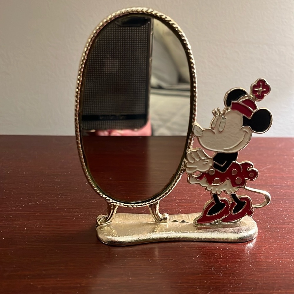 Vintage Walt Disney Production Minnie Mouse Mirror